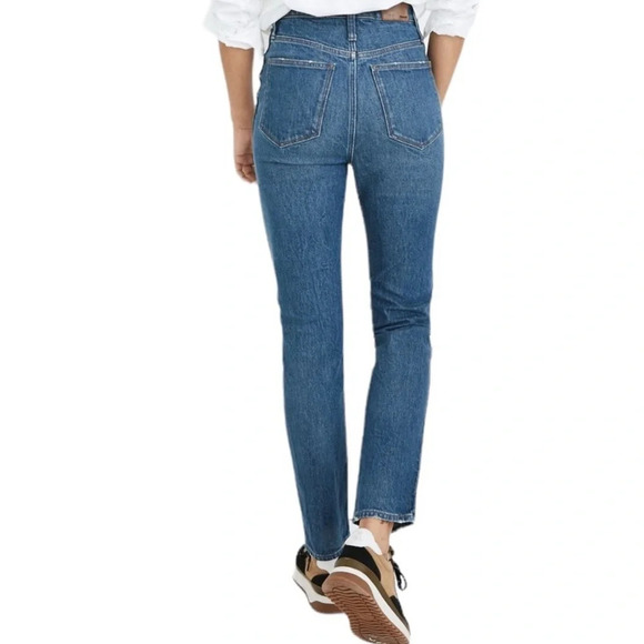 Madewell New Women’s 26 Stovepipe With Magic Pockets No Stretch Jean - Picture 13 of 13